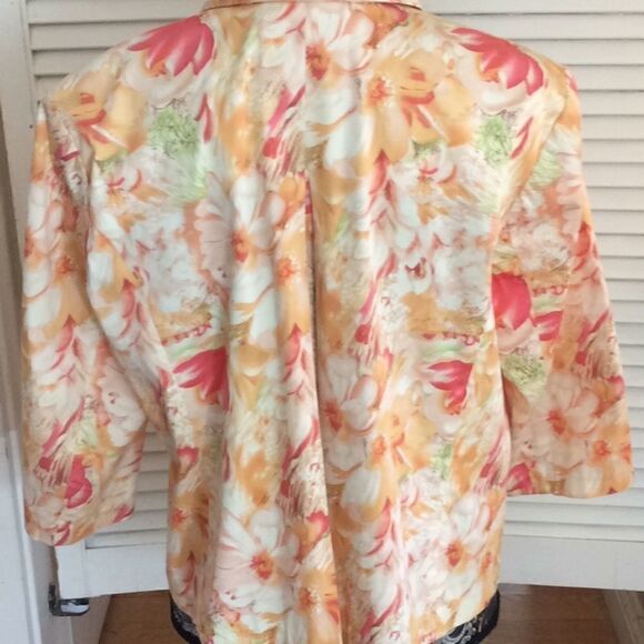 Coldwater Creek 3/4 sleeve Cotton Spandex pockets - Picture 6 of 12